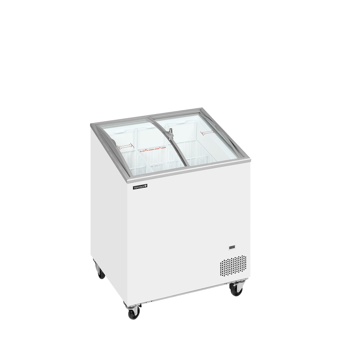 Congelador para helados 720×615×949 mm Blanco