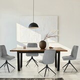 thumbnail of Bezoekersstoel / Eetkamerstoel TARVISO I Stof grijs hjh LIVING