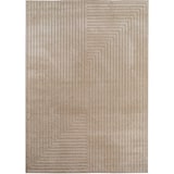 thumbnail of Carpetsale24 Kurzflor Teppich 280x370 cm XXL Beige Wohnzimmer, Schlafzimmer, Küche, Skandinavisch Boho Motiv, für Outdoor Bereich geeignet