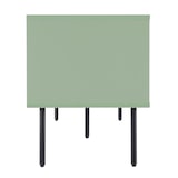 thumbnail of Meuble TV 2 portes en acier et MDF décor mélaminé 150 cm vert sauge