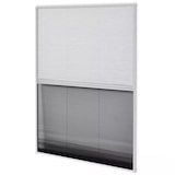 thumbnail of vidaXL Insektenschutz-Plissee für Fenster Jalousie Aluminium : Größe - 80 x 120 cm