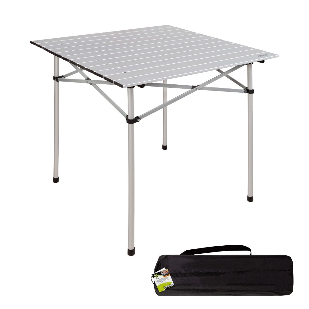 Mesa camping plegable de aluminio 70x70x70 cm Aktive Camping