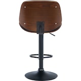 thumbnail of Barhocker Nova Kunstleder walnuss/schwarz