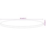 thumbnail of vidaXL Tafelblad rond Ø 80x2,5 cm massief acaciahout