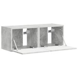 thumbnail of vidaXL TV-Wandschrank 2 pcs Beton 60 x 31 x 29,5 cm Holzwerkstoff
