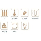 thumbnail of Vinobox Design 7 bottiglie. Cantinetta vino elettrica inox