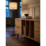 thumbnail of Lowboard Eiche-Dekor 150x55x40 cm Design TV-Kommode Modern, TV-Schrank Hoch, Fernsehtisch Fernsehschrank mit Tür & Schubladen, Fernsehkommode