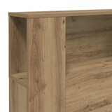 thumbnail of vidaXL Bett-Kopfteil mit Ablagen Artisan-Eiche 200x18,5x102,5 cm