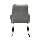 thumbnail of SVITA ALBA 2er Set Esszimmerstühle Armlehnstuhl Polsterstuhl Stoffbezug Grau