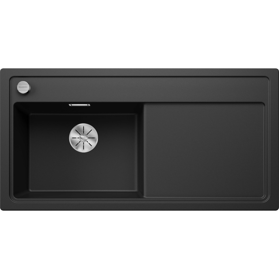 BLANCO ZENAR XL 6 S Einbauspüle SILGRANIT schwarz ab 60 cm Excenter