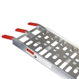 thumbnail of Auffahrrampe Rampe klappbar Laderampe Verladerampe Schiene 680kg Alu R2