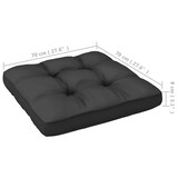 thumbnail of vidaXL 8-tlg. Garten-Lounge-Set mit Kissen Massivholz Kiefer