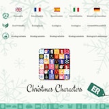 thumbnail of 1x Rol Kerstpersonages Cadeaupapier 62cmx90m - Cadeaupapier voor Kerstmis, Kerstcadeaupapier, Gerecycled