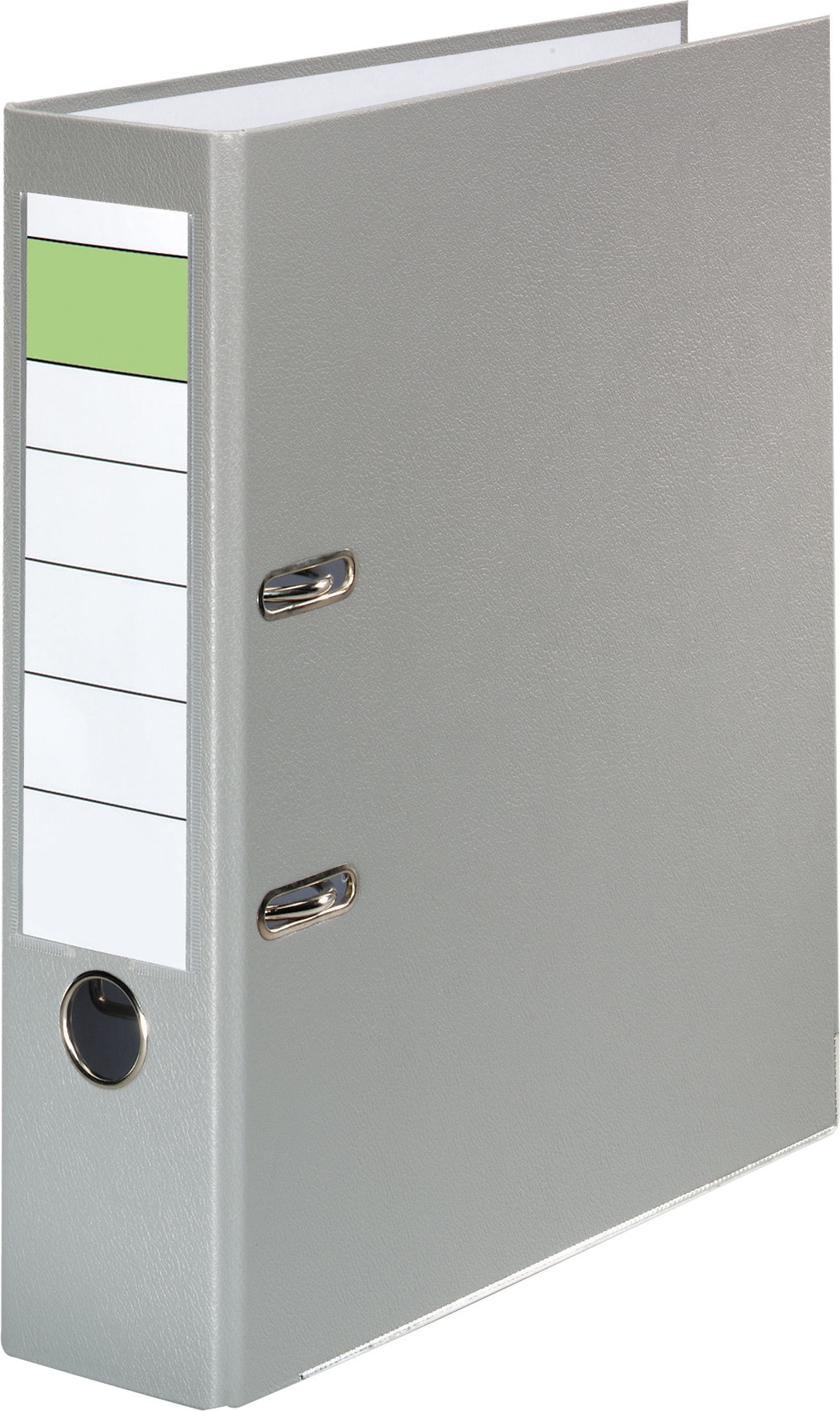 Ordner 10077949 DIN A4 80mm PP grau | METRO