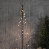 thumbnail of LED Lichterbaum mit Sternspitze Weihnachtsbaum Tannenbaum funkelnd 2,1m f. Außen