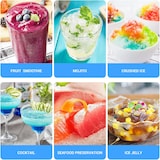 thumbnail of Tritaghiaccio Elettrico a Doppia Lama 380 W Macchina per Cono di Neve 2200 Giri/min