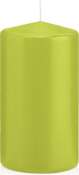 thumbnail of Wiedemann Kerzen Stumpenkerzen Apfelgrün Ø 68 x 130 mm, 12 Stück, 52 Brenndauer