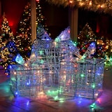 thumbnail of WellHome - Set mit 3 leuchtenden Geschenkboxen mit 90 mehrfarbigen Mikro-LEDs