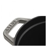thumbnail of Cocotte Ovalada Staub De 17 Cm Color Gris Grafito