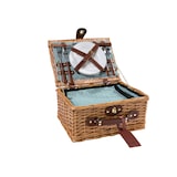 thumbnail of eGenuss Picknickkorb für 2 Personen mit Kühlfach und Zubehör - Grün