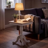 thumbnail of CLP Tavolino d'Appoggio Lorne HBT: 65x50x50 cm Natura bianco 50 cm Legno