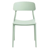 thumbnail of Lot de deux chaises en polypropylène vert menthe