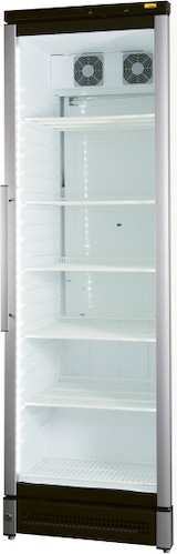 thumbnail of Nordcap Glastürkühlschrank M 180, mit Umluftkühlung und Glastür im Aluminiumrahmen
