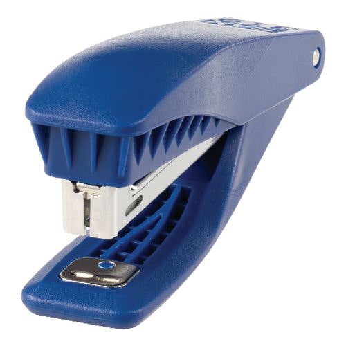 SAX Heftgerät H319 Halbstreifen 10 Blatt Blau Nr. 10 Kunststoff, Metall