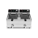 thumbnail of Friggitrice elettrica professionale 10 + 10 litri con rubinetto di scarico (230V) IDEAL - GOLDINOX. GOLDINOX