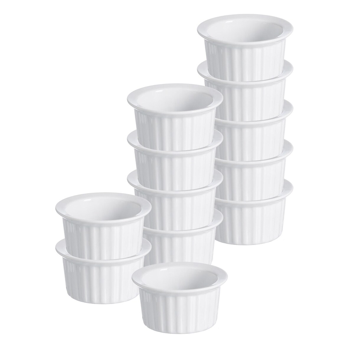 Ritzenhoff & Breker Bianco Auflaufform ø 10 cm 12er Set