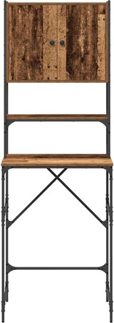 thumbnail of vidaXL Waschmaschinen-Schrank Altholz 68 x 48,5 x 194 cm Holzwerkstoff