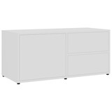 thumbnail of vidaXL TV-Schrank Weiß 80x34x36 cm Holzwerkstoff