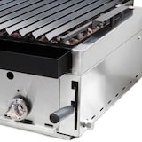 thumbnail of MBH - Professioneller Gas Lavasteingrill 120 cm wirtschaftlich für die Gastronomie. Industrieller Barbecue-Grill für Bar, Restaurant.