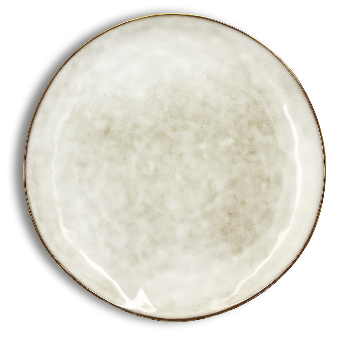 OGO LIVING - Assiette Plate Boral 27.5cm Beige Clair En Autres Ceramiques