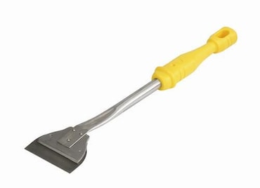 Lilly Racloir inox pour grille et plaque lame 9 cm, H 35 cm