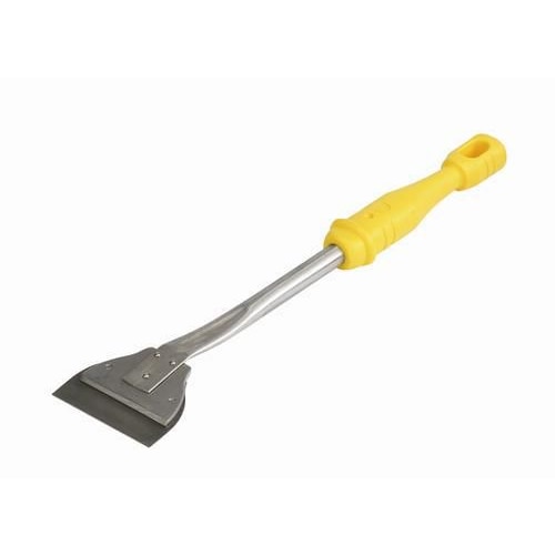 Lilly Racloir inox pour grille et plaque lame 9 cm, H 35 cm