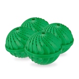 thumbnail of Relaxdays Waschball, 4er Set, Waschkugel für Waschmaschine, ökologisch, hautfreundlich, Waschen ohne Waschmittel, grün