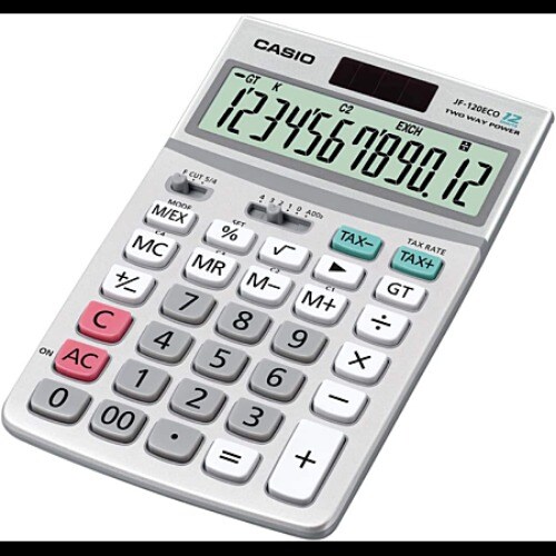 Calcolatrice casio jf-120 eco [jf-120eco]