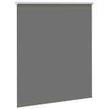 thumbnail of vidaXL Verdunkelungsrollo Grau 125x175cm Stoffbreite 121,6cm Polyester