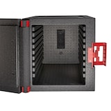 thumbnail of Thermo Future Box, Frontlader ECO GN 1/1, Isolierbox mit Fronttür, schwarz, 69 Liter, 9 Einschübe, nachhaltig aus EPP