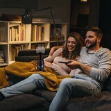 thumbnail of Relaxdays Weinflasche Glas, XL Weinglas mit Spruch, Fun Geschenk für Weinliebhaber, Weinflaschenglas 750 ml, transparent