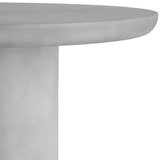 thumbnail of Runder Gartentisch Talmi, für In- & Outdoor, 86,5x75,5cmbetongrau