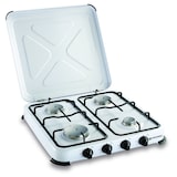thumbnail of Plaque de cuisson gaz portable 4 feux 4650 W  blanc laqué KEMPER