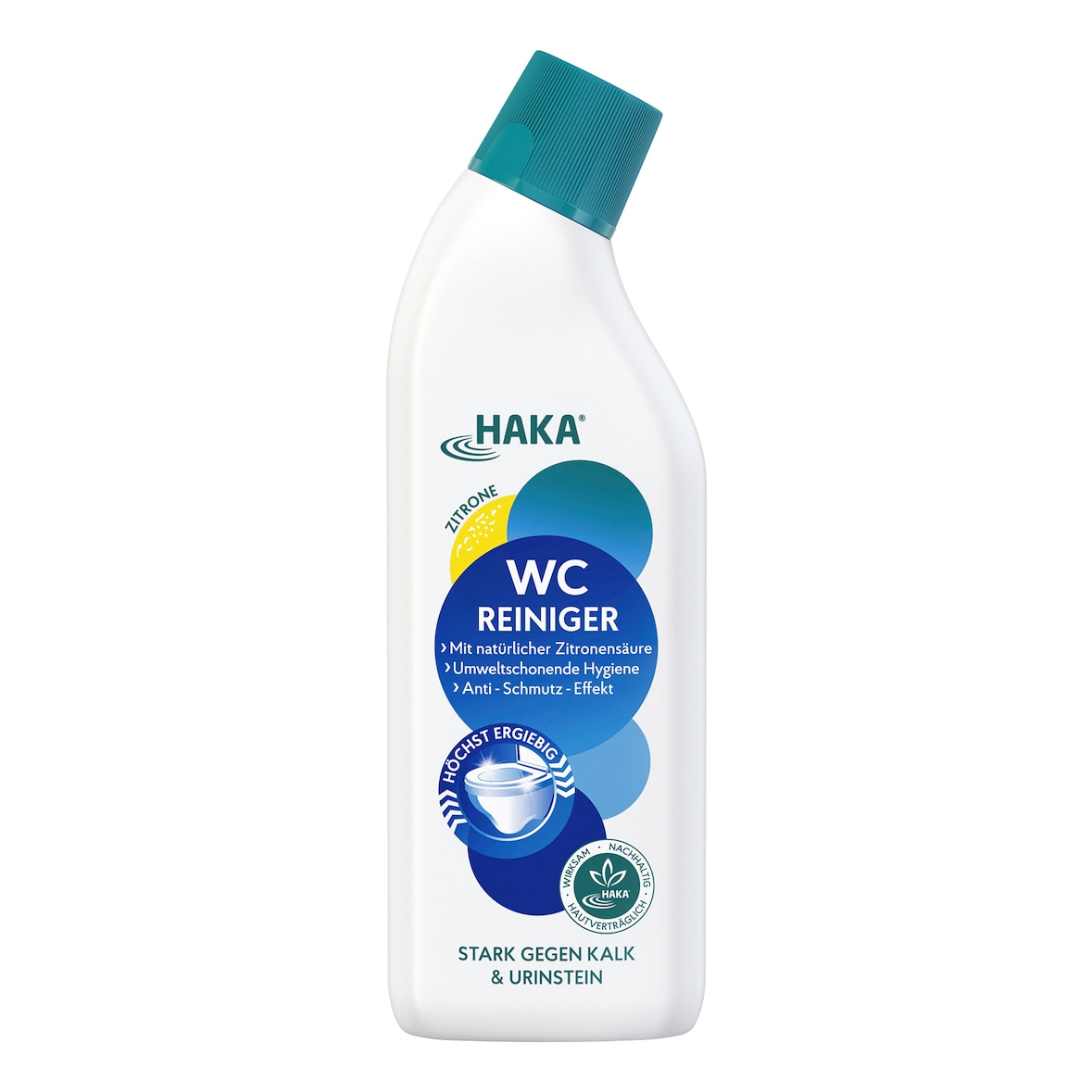 HAKA WC Reiniger Citrus 740ml Reinigungsmittel Toilettenreiniger gegen Kalk