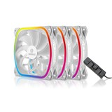 thumbnail of PC- Gehäuselüfter Enermax SquA RGB UCSQARGB12P-W-BP3  - 3er Pack (weiß)