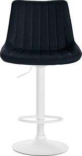 thumbnail of Barhocker Toni Kunstleder schwarz/weiß