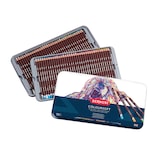 thumbnail of Caja metática de 72 lápices Derwent Coloursoft.