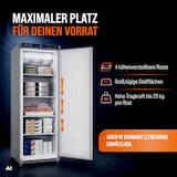 thumbnail of GastroHero Lagertiefkühlschrank ECO 400 336 Liter Weiß Umluftkühlung -23 bis -18 °C digitales Thermostat Gewerbe Tiefkühlschrank