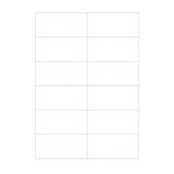 thumbnail of Wasserlösliche Etiketten 105,0 x 48,0 mm(Anzahl Bögen /VPE: 25)