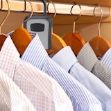 thumbnail of Relaxdays Schlüsseltresor, 4-stelliger Zahlencode, Bügel zum Aufhängen, Außenbereich, HxBxT 17,5x9,5x4 cm, schwarz/grau